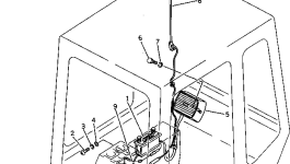 Провод 20T-976-2250 Komatsu