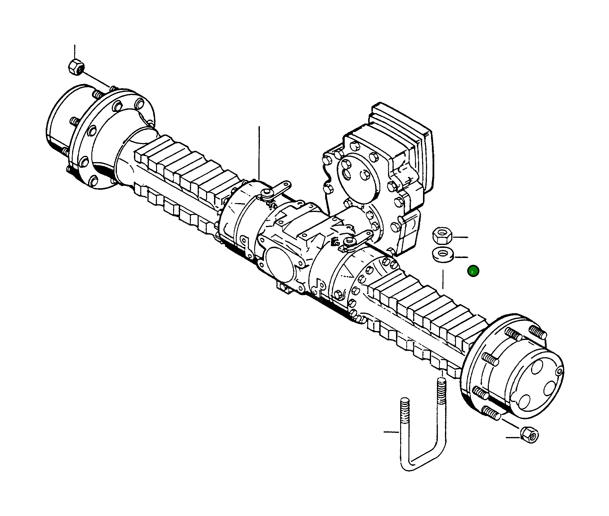 Плоская шайба 3093926M1 Komatsu