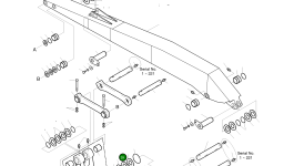 Регулировочная прокладка 2114-1059D168 Komatsu