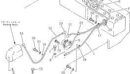 Провод 41K-06-14120 Komatsu