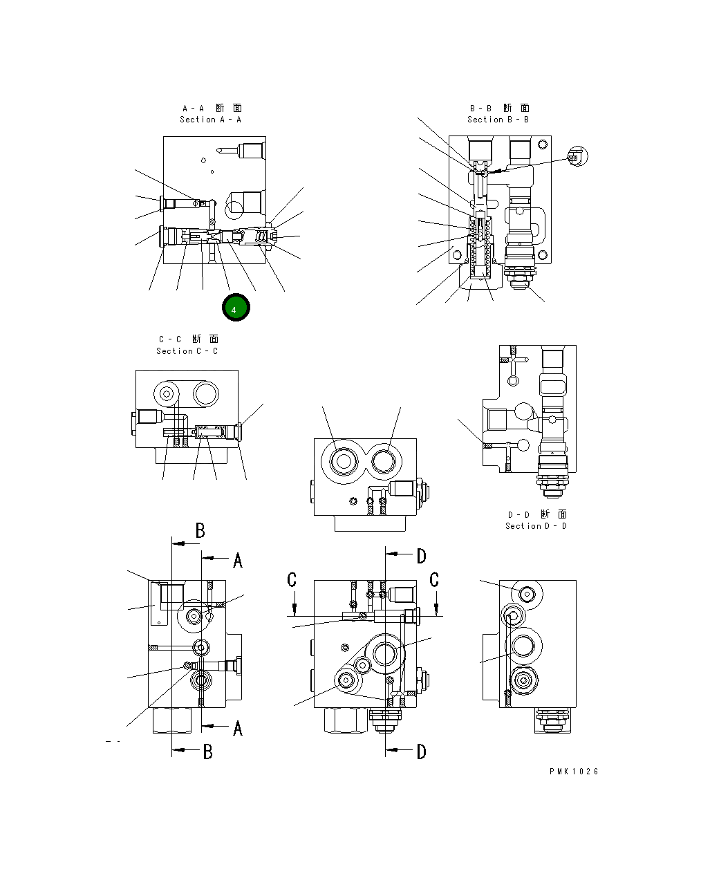 Седло клапана UC1100485755 Komatsu