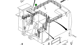 Рельс 636 082 40 Komatsu