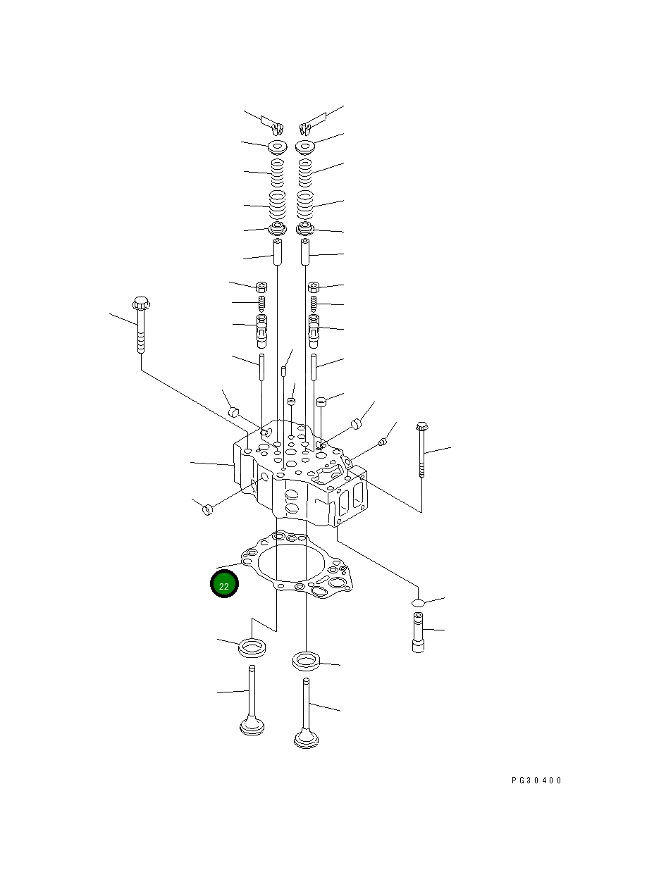 Прокладка 6210-11-1810 Komatsu