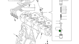 Распылитель YM129902-53050 Komatsu