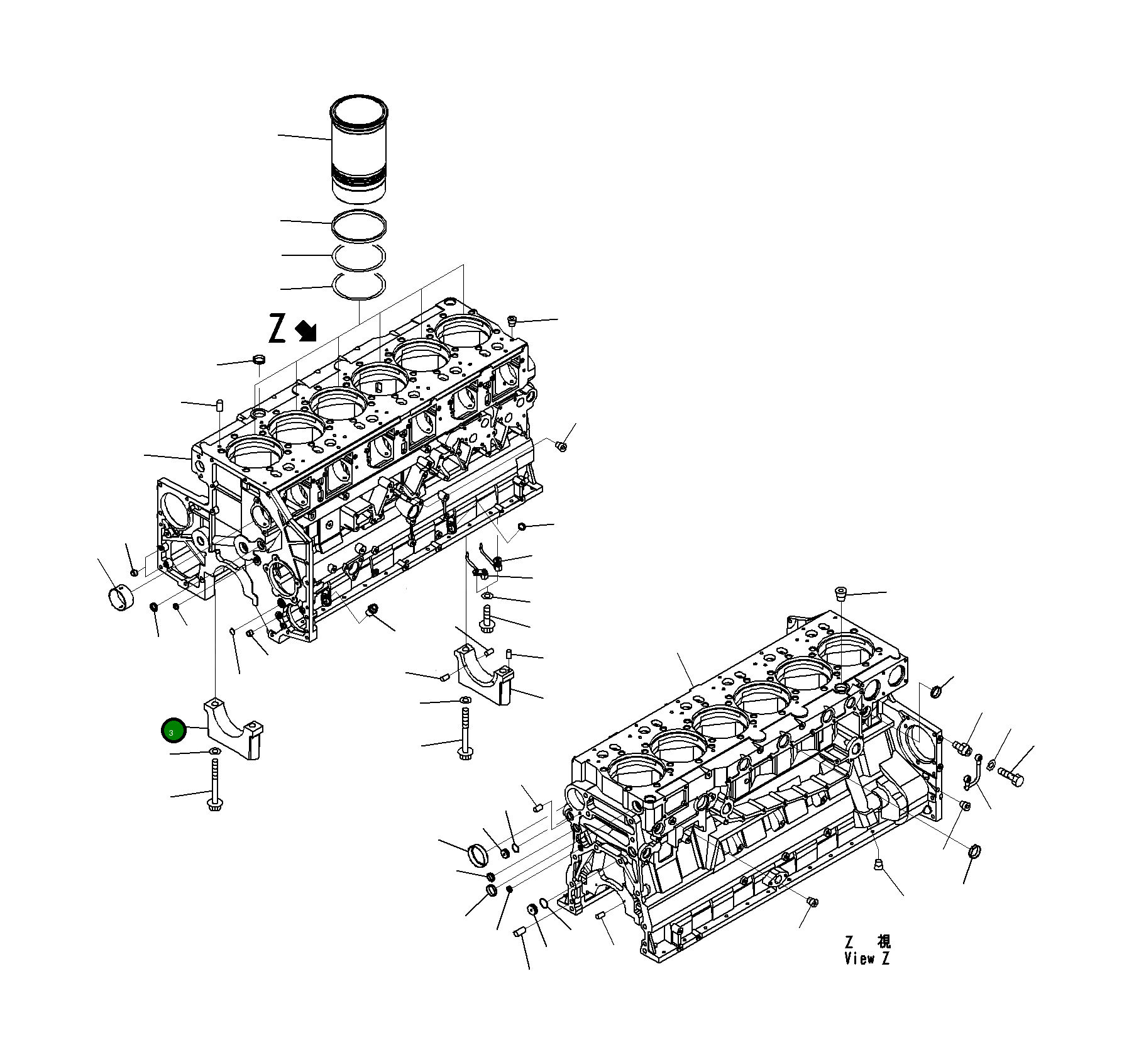 Пружинный проволочный хомут шланга 6217-21-1240 Komatsu