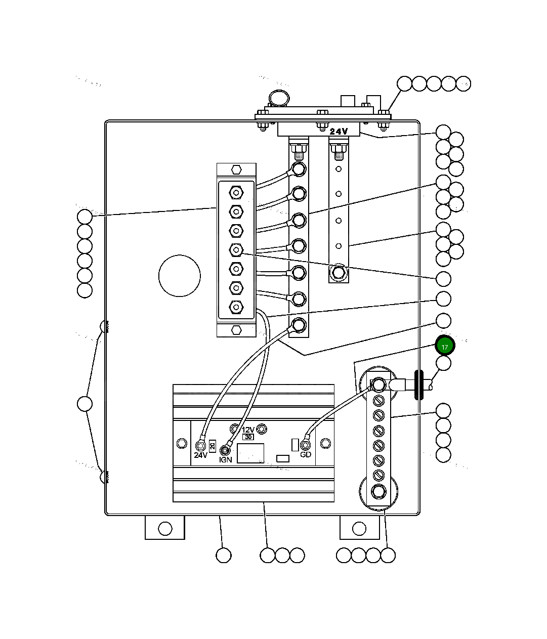 Провод EF0996 Komatsu