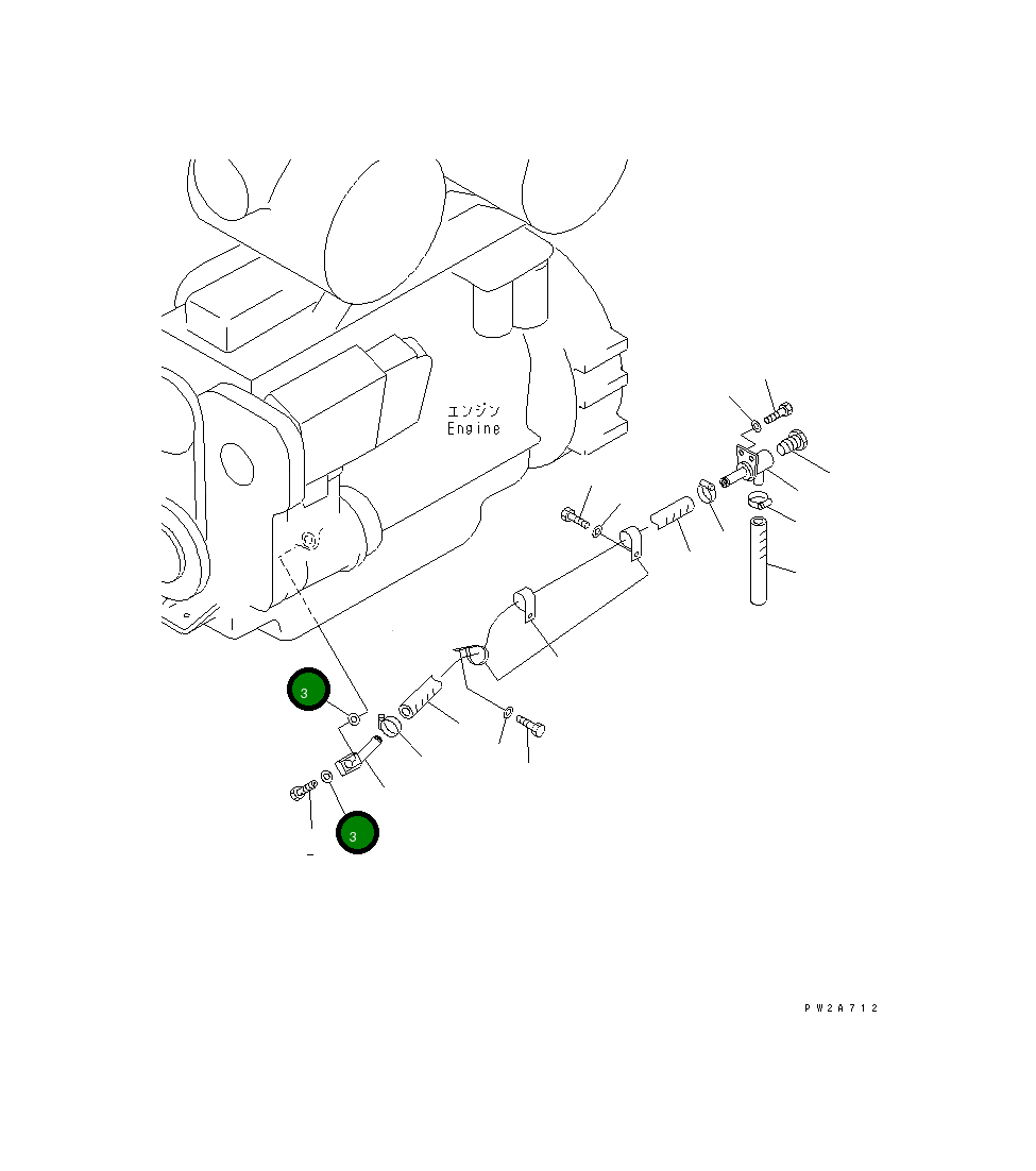 Прокладка 07005-01812 Komatsu