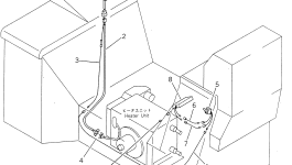 Провод 23B-809-2260 Komatsu