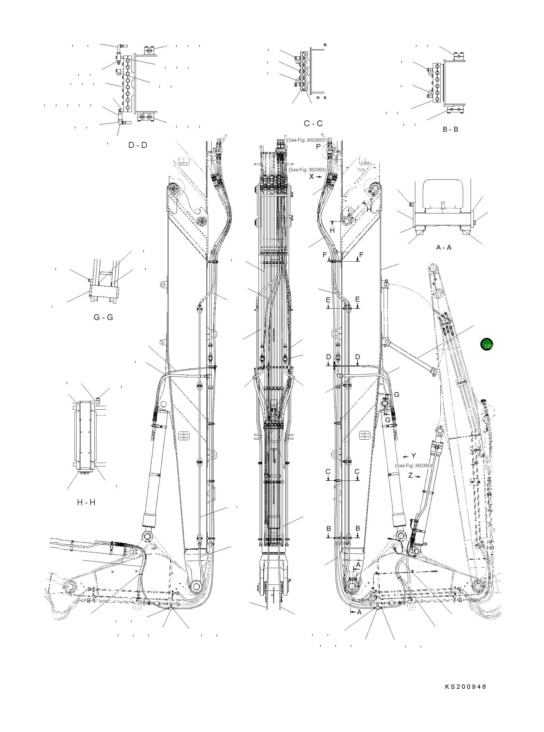 Палец KV-C120-3150 Komatsu