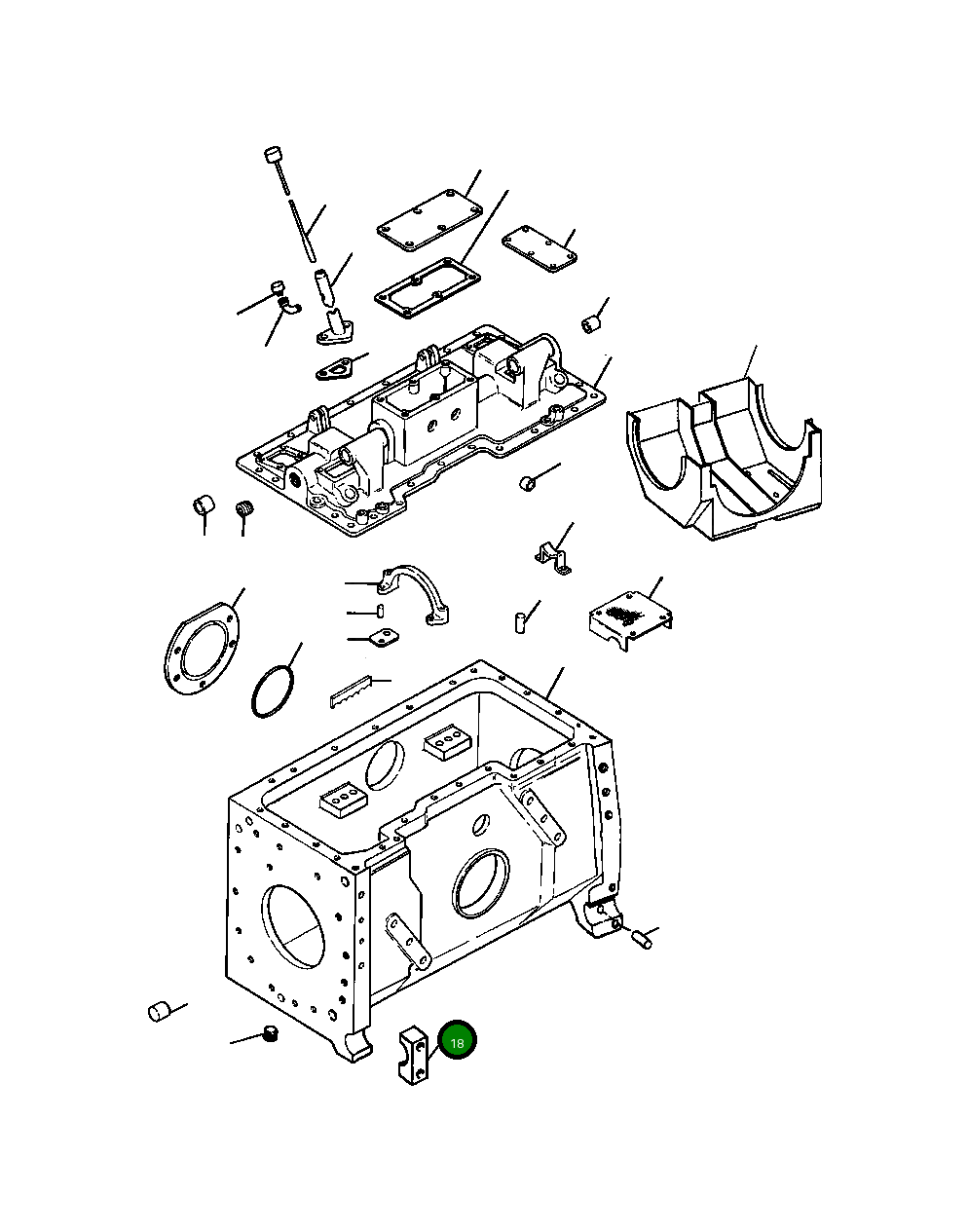 Соединитель шланга омывателя 611 222 C1 Komatsu