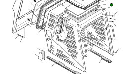 Стекло 816024452 Komatsu