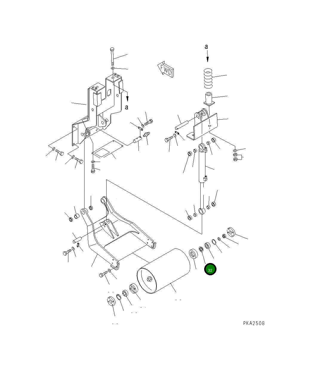 Проставка 101-865-1560 Komatsu