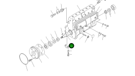 Распределительный вал DK131371-3700 Komatsu