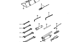 Шланг YM933110-09700 Komatsu