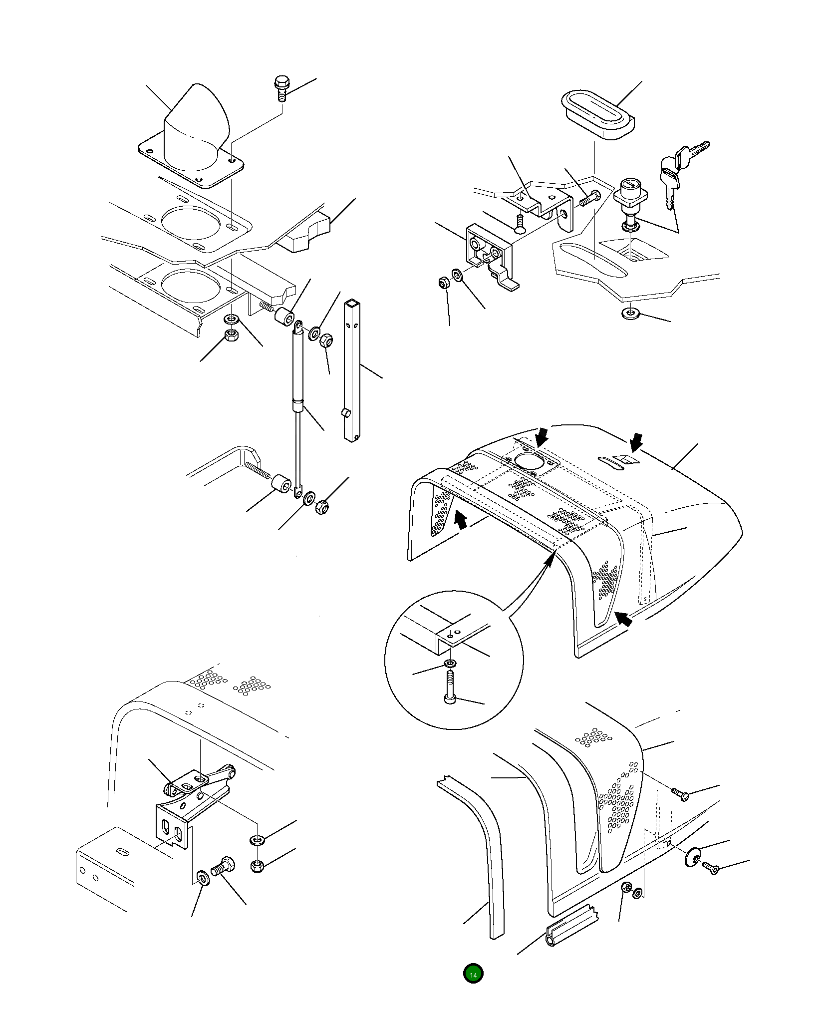 Прокладка 37A-54-11260 Komatsu