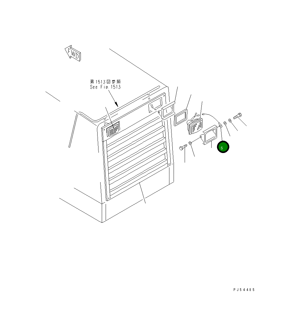 Провод 235-06-11160 Komatsu