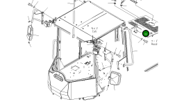 Пластина 418-Z03-4150 Komatsu
