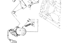 Педаль YMR000130 Komatsu