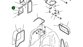 Рама 20Y-54-A5250 Komatsu