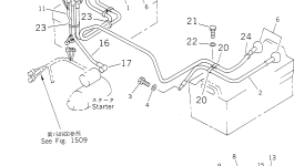 Провод 23B-06-21130 Komatsu