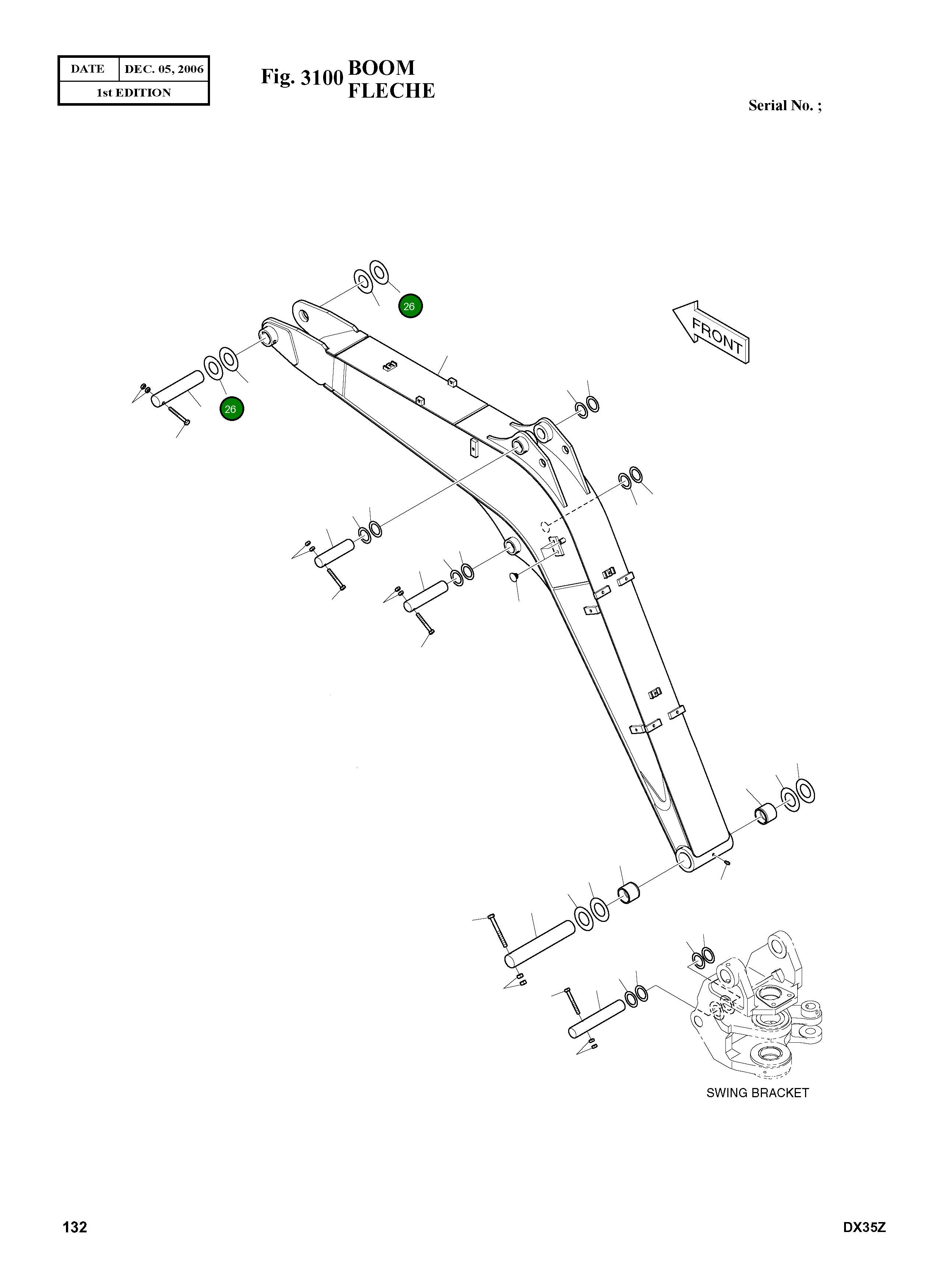 Регулировочная прокладка DS7701439 Komatsu