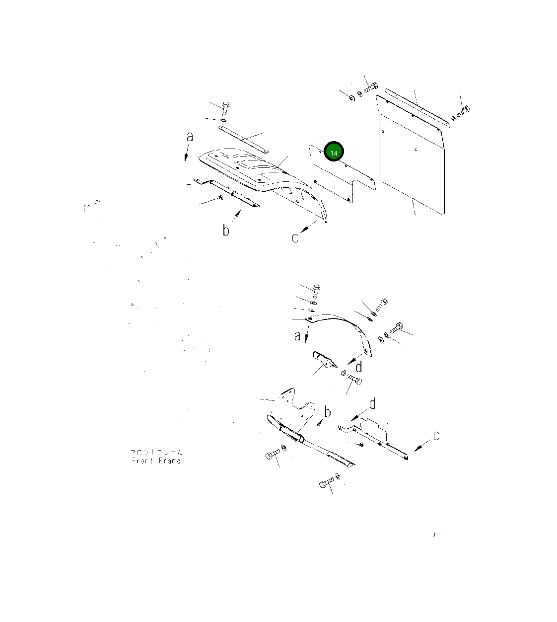 Пластина 425-54-54261 Komatsu