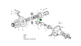 Соединительная балка 3120573 Komatsu