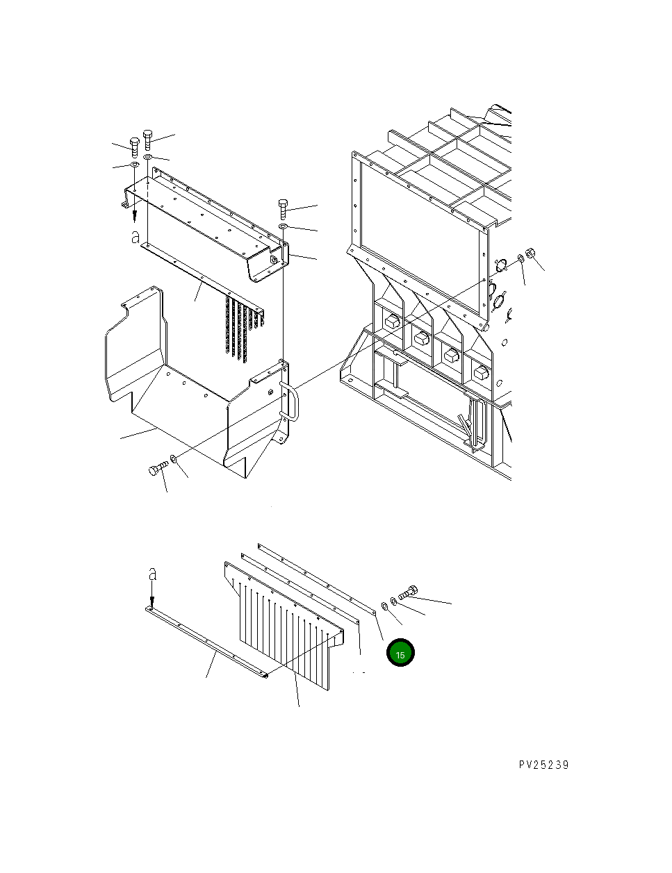 Пластина 8233-70-3250 Komatsu