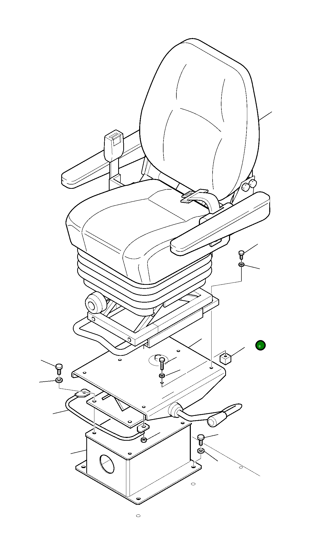 Слайдер 42N-54-15650 Komatsu