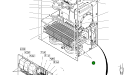 Решётка воздуходувки 769 123 73 Komatsu