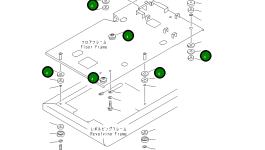 Проставка 203-54-64130 Komatsu