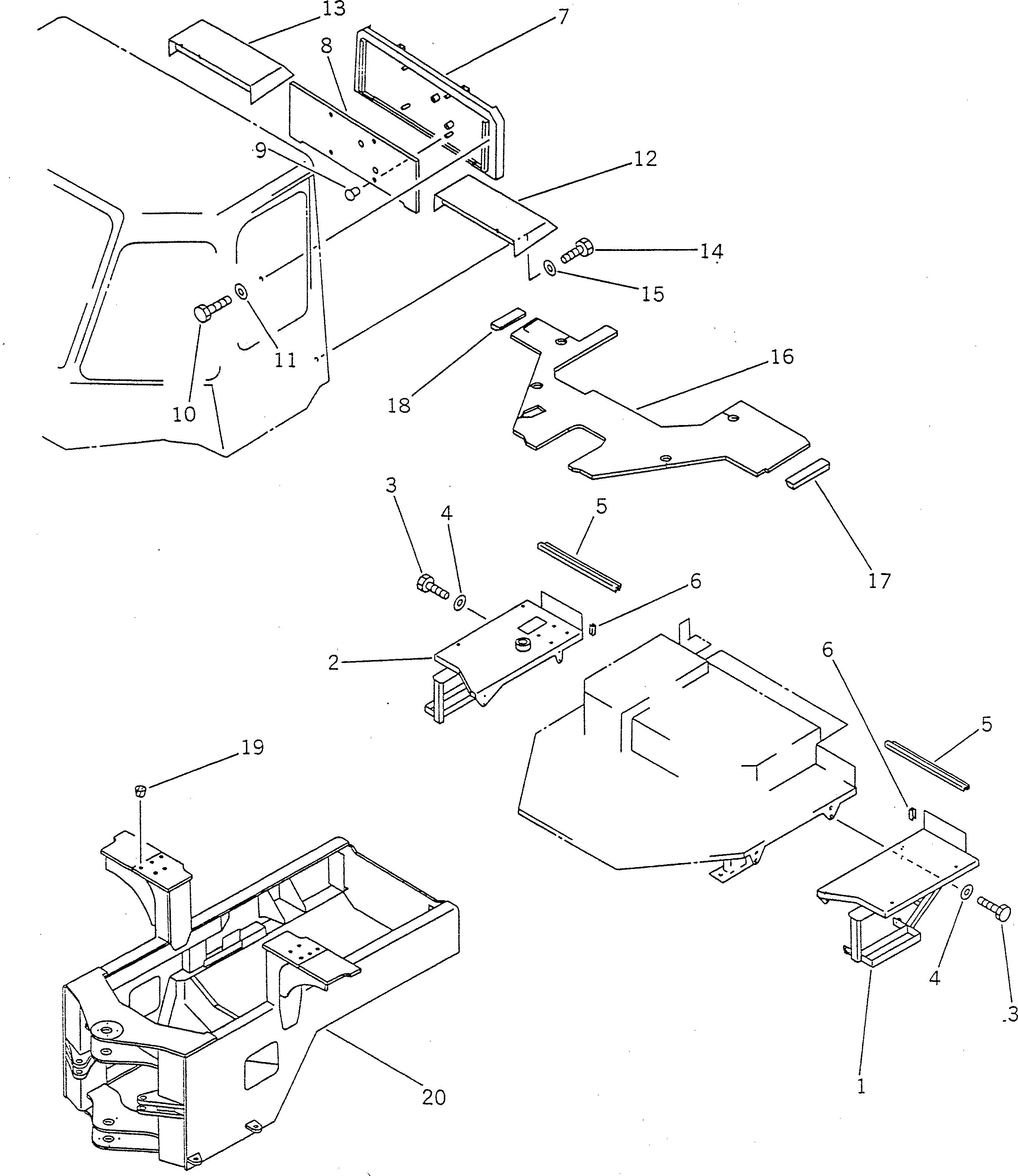 Уплотнение 416-944-1820 Komatsu