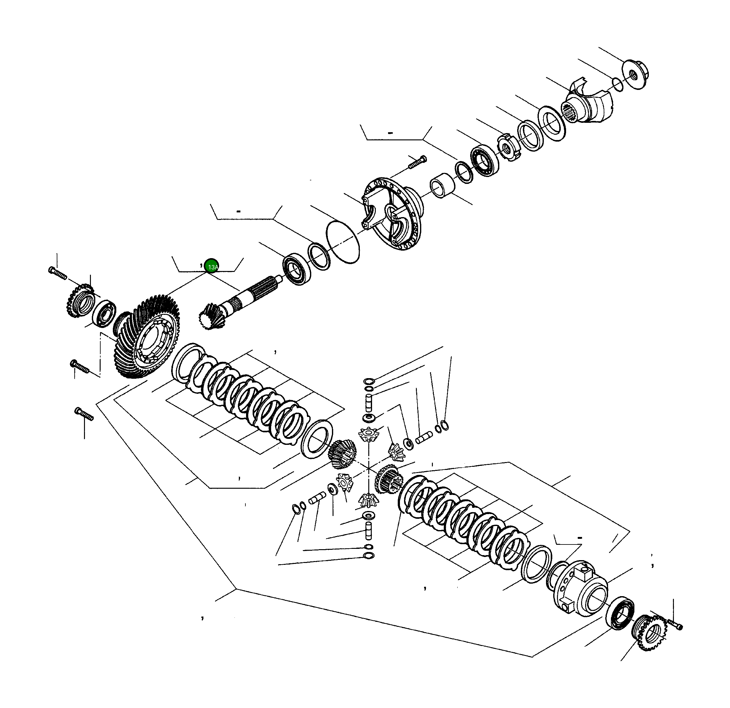 Привод 42W-22-H0P68 Komatsu