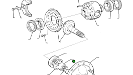 Проставка MI3145193 Komatsu
