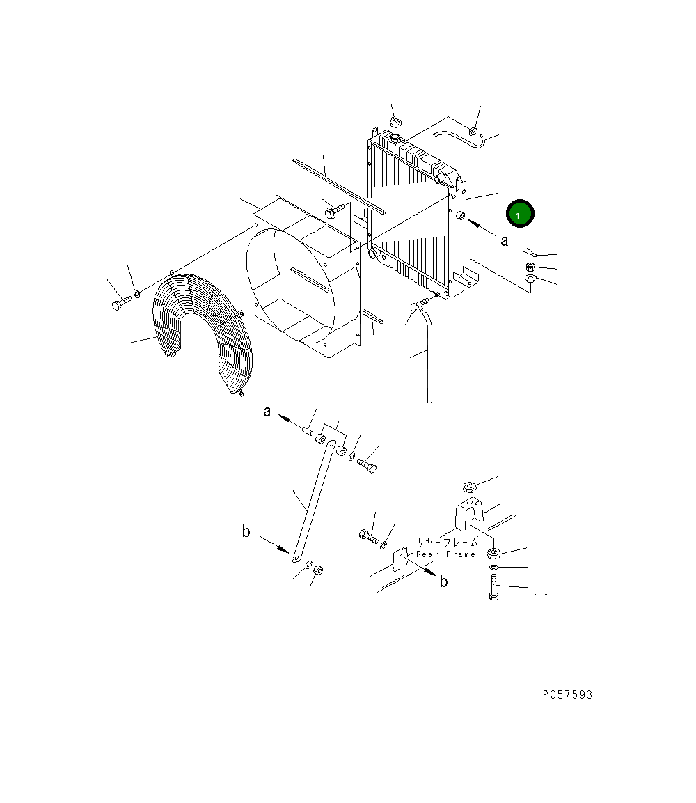 Сердечник 23A-03-21610 Komatsu