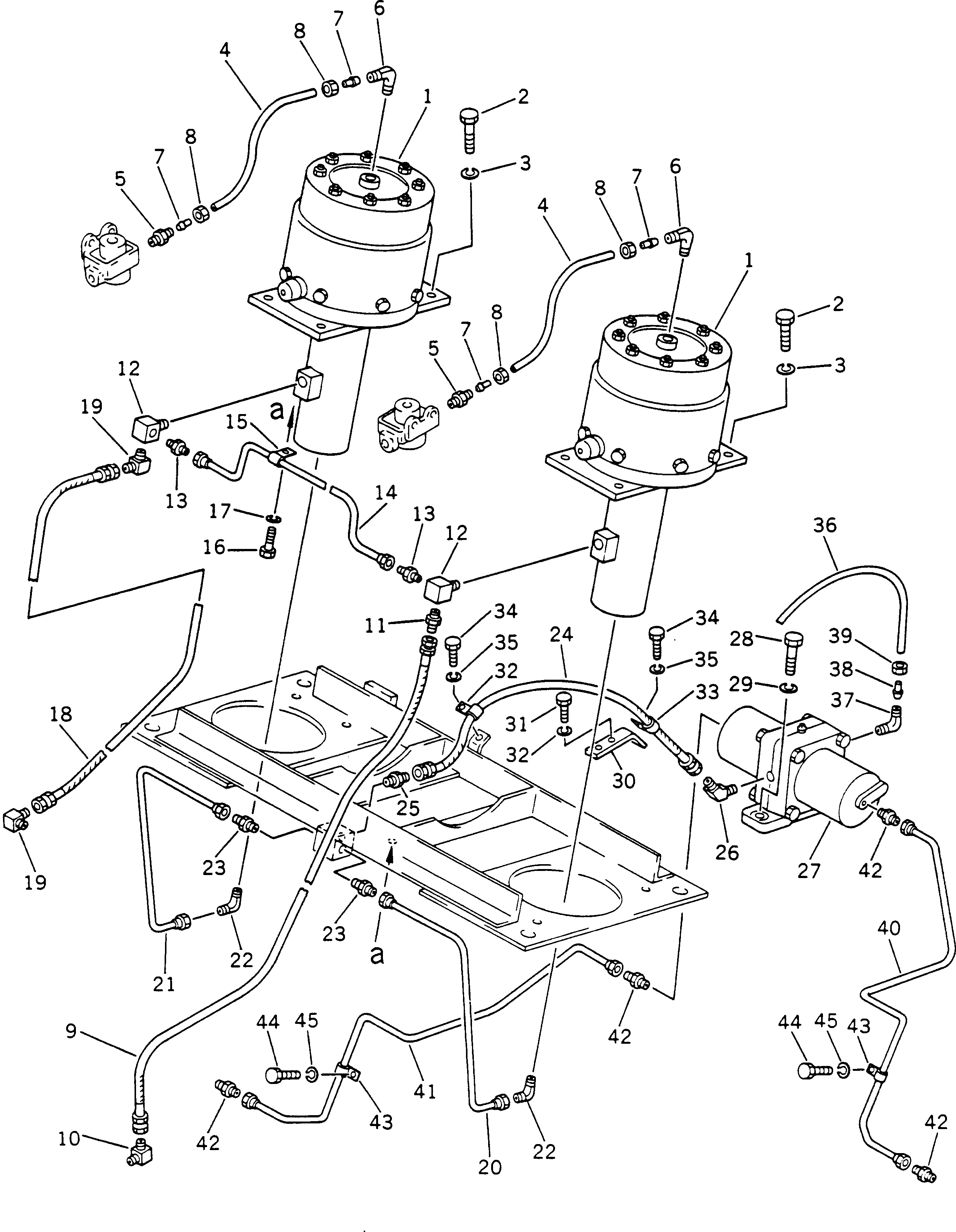 Трубка 566-35-42492 Komatsu