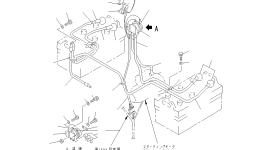Провод 23C-06-11390 Komatsu