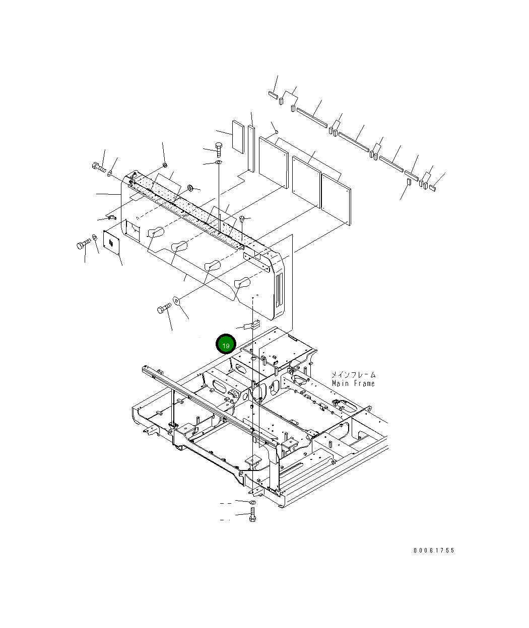 Регулировочная прокладка 8234-54-3250 Komatsu