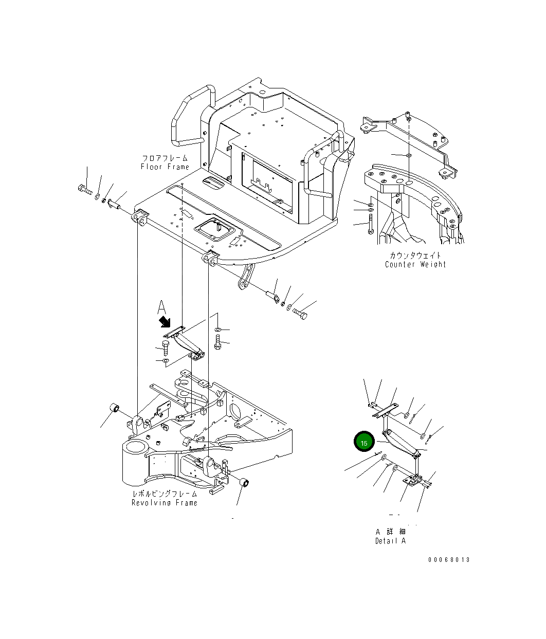 Провод 22L-54-22280 Komatsu