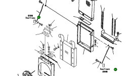 Стойка 421-03-D3150 Komatsu