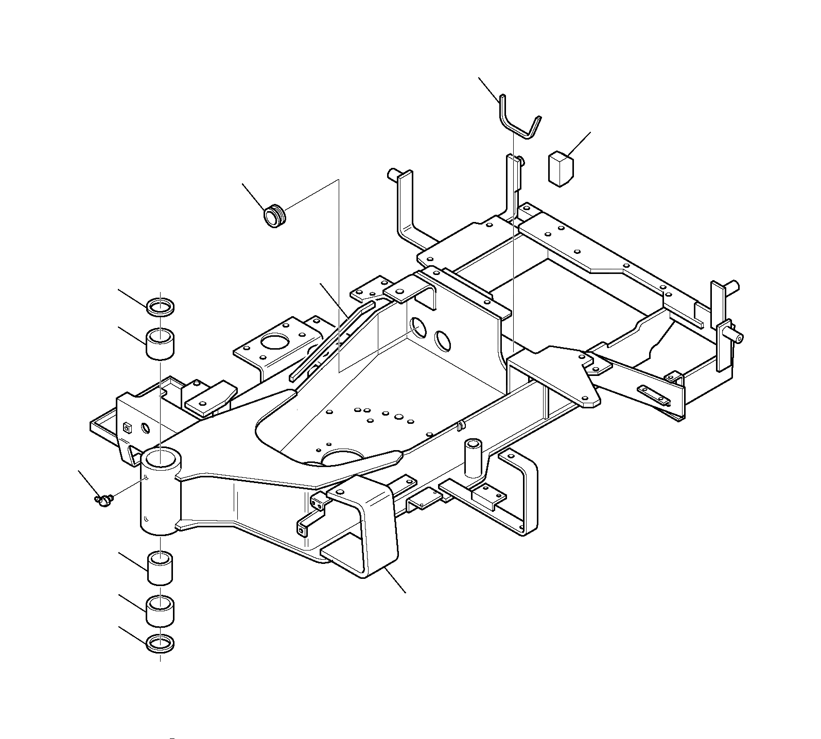 Проставка 3F2035708 Komatsu