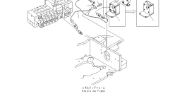Сигнализация 22L-06-21610 Komatsu