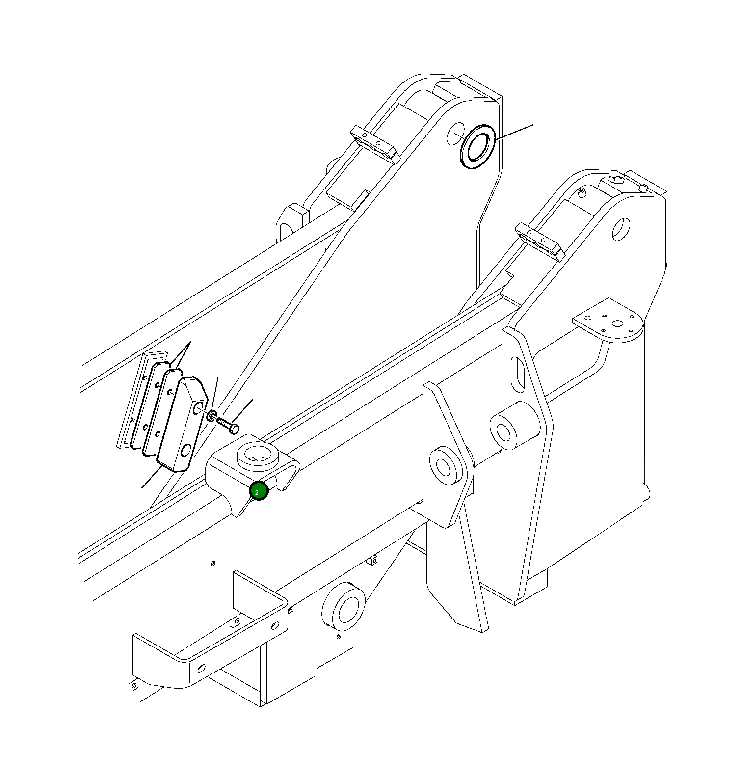 Регулировочная прокладка 395-47-11660 Komatsu