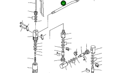 Распылитель YU702398 Komatsu