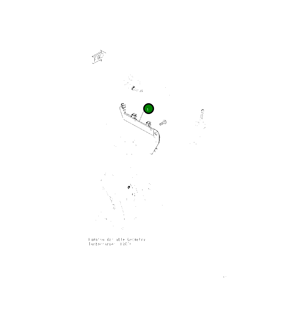 Распорка 6755-81-8910 Komatsu