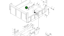 Правое коромысло в сборе MW140-01270-0 Komatsu