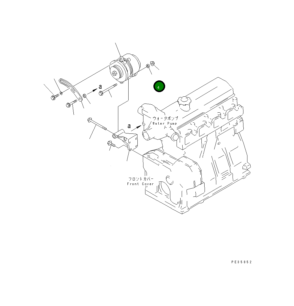 Проставка 285-43-11930 Komatsu