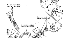 Шланг 20T-62-73450 Komatsu