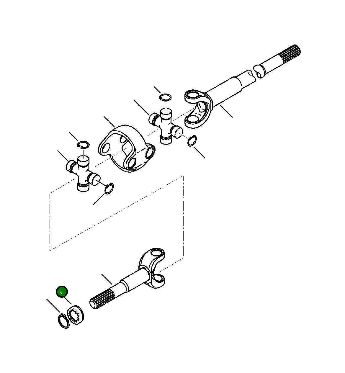 Проставка CA0127592 Komatsu