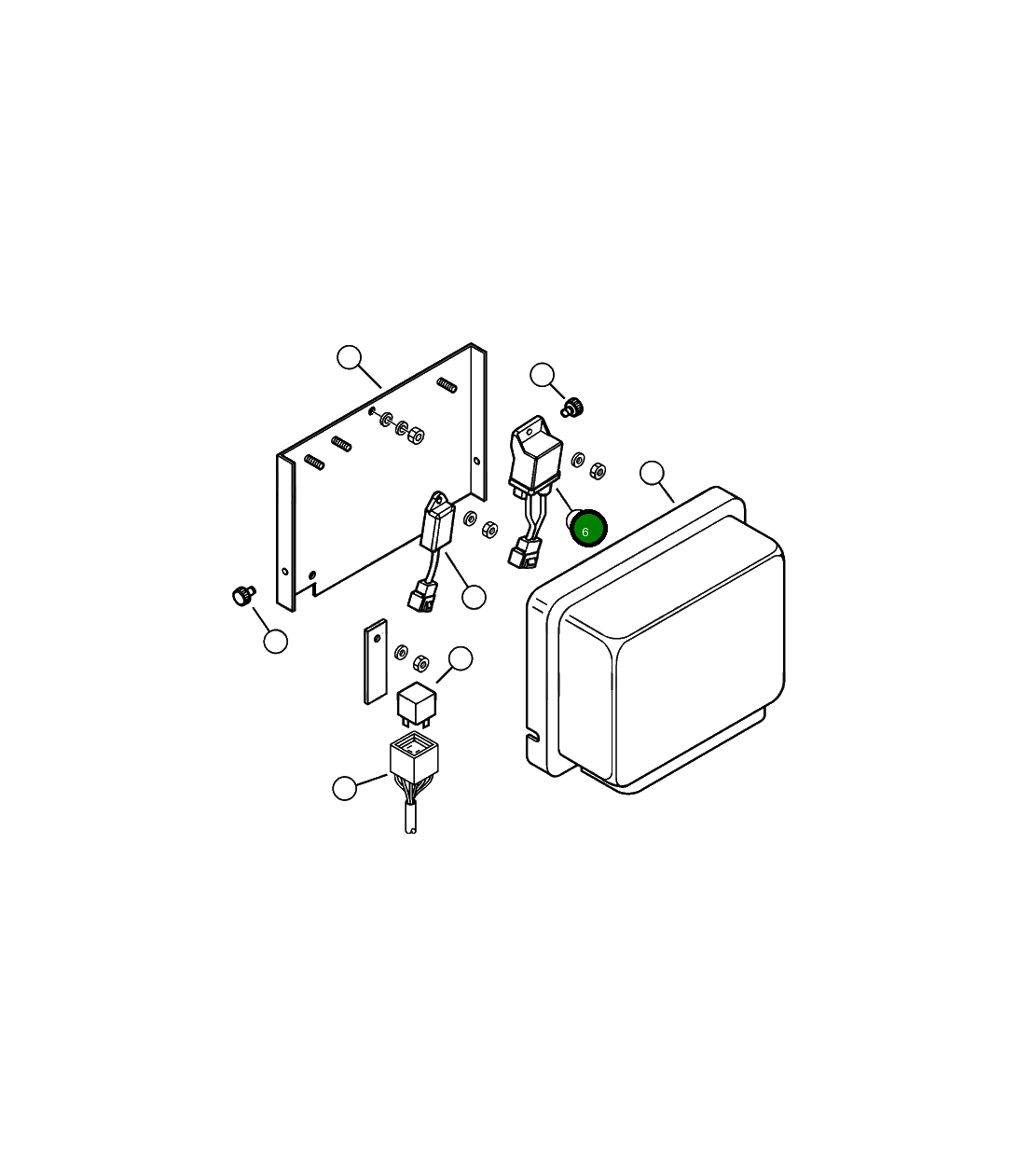 Реле YM129911-77200 Komatsu
